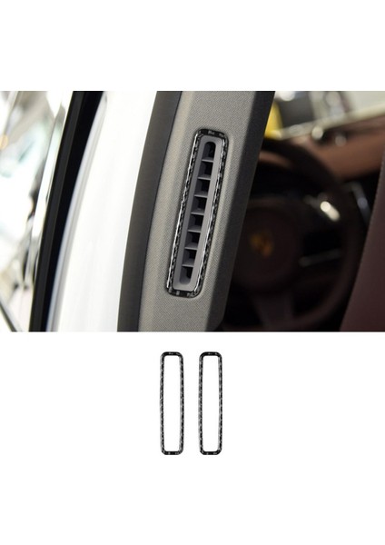 Porsche-Panamera 2010-2016 Için Abs Karbon Fiber Kırmızı B Sütunu Havalandırma Hava Çıkış Çerçevesi Dekor Araba Dekoratif Kapak (Yurt Dışından) fiyatları