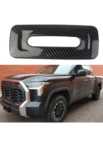 Toyota-Tundra 2022 Için Araba Karbon Fiber Abs Arka Çatı Okuma Işıkları Çerçeve Dekorasyon Kapak Trim Çıkartmalar (Yurt Dışından) indirimleri