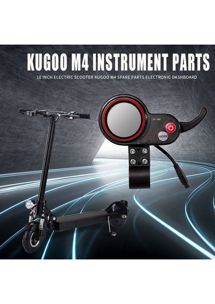 Xıaomı Kugoo M4 Elektrikli Scooter Parçaları Için Elektrikli Kick Scooter Enstrüman Ekranı (Yurt Dışından)