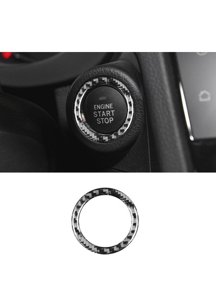 Karbon Fiber Motor Çalıştırma Durdurma Düğmesi Çerçeve Kapak Trim Subaru Forester 2013-2018 Için Araba Aksesuarları (Yurt Dışından) modelleri