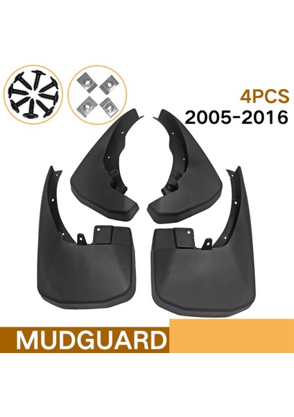 Araba Çamurluklar Nissan Navara Frontier Brute D40 2005-2016 Çamurluk Çamurluk Flap Splash Flaps Mudflapor Aksesuarları (Yurt Dışından) indirimleri