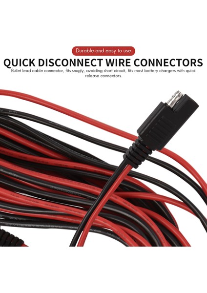 4 Pcs Sae - Sae Uzatma Kablosu Hızlı Ayırma Kablo Demeti Sae Konnektörü 3 Feet, 18 Ölçer (4 Pcs 3ft) (Yurt Dışından) fiyatları