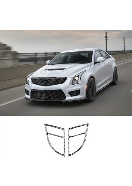Cadillac Ats 2014-2020 Için Araba Aksesuarları Karbon Fiber Motor Çalıştırma Düğmesi Çerçeve Etiket Trim Dekorasyon (Yurt Dışından) indirimleri