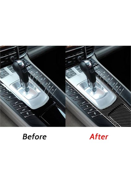 Karbon Fiber Siyah Iç Merkezi Kontrol Multimedya Paneli Trim Etiket Porsche Panamera 2010-2016 Lhd Için (Yurt Dışından) fırsatları