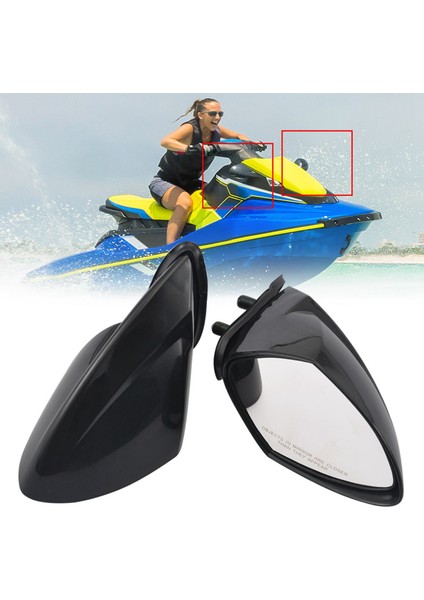 Motorlu Tekne Sağ Dikiz Aynası Jet Ski Ayna Aksesuarları Yamaha Waverunner Vx 110 Deluxe Sport Cruiser Ex Ex R (Yurt Dışından)