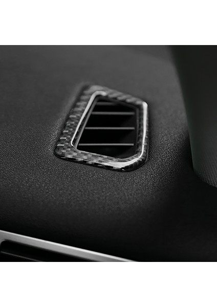Yeni Yumuşak Karbon Fiber Dashboard Hava Firar Çıkışı Krom Çerçeve Trim Land Rover Discovery Sport 2015-2019 Için (Yurt Dışından) modelleri