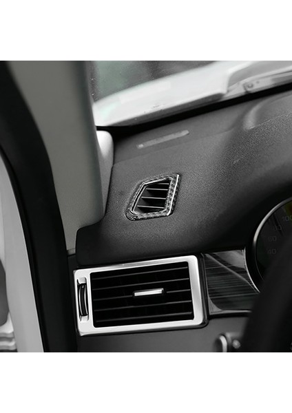 Yeni Yumuşak Karbon Fiber Dashboard Hava Firar Çıkışı Krom Çerçeve Trim Land Rover Discovery Sport 2015-2019 Için (Yurt Dışından) indirimleri