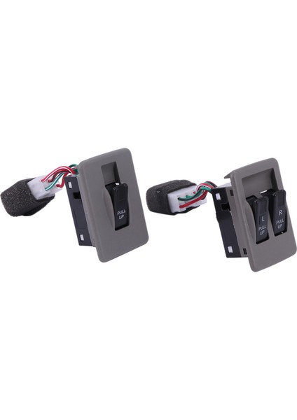 Kia Pride Için Ön Sol Sağ Elektrikli Cam Kaldırıcı Regülatörü Kontrol Anahtarı Düğmesi KK12B-66-350 ve KK12B-66-370 (Yurt Dışından)