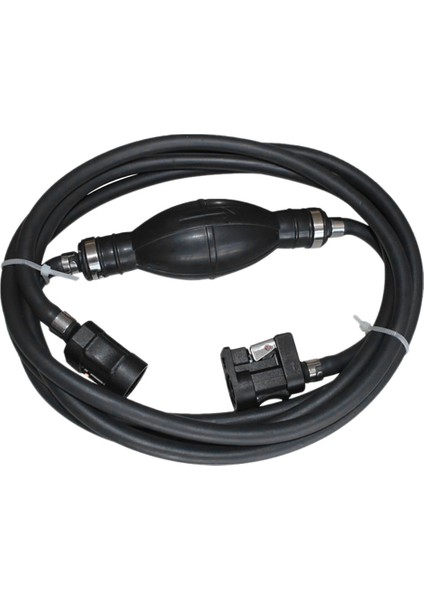 300 cm Tekne Yakıt Hattı Hortumu 6mm Gaz Boru Bağlantıları Dıştan Takma Tekne Motoru Benzin Tankı Konnektörleri Kiti Yamaha Motor Için (Yurt Dışından)