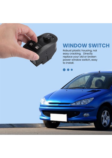 Peugeot 206 206 cc 206SW 306 206 Salon 2007-2016 6554WA Için Elektrikli Ana Pencere Anahtarı (Yurt Dışından) indirimleri