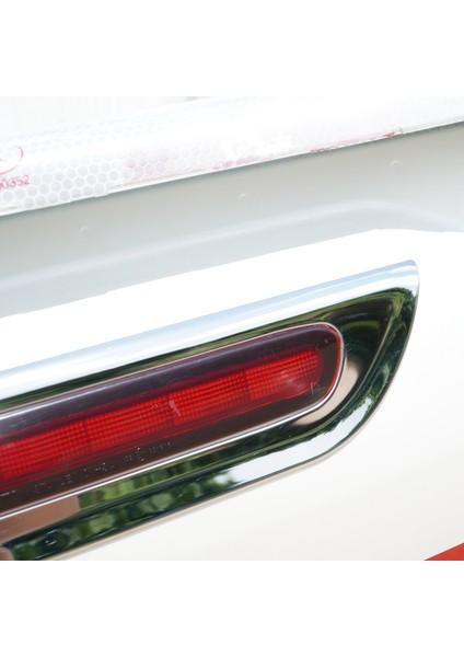 Toyota Hilux 2015-2021 Için Araba Arka Kuyruk Stop Fren Lambası Lambası Krom Çerçeve Trim Araba Styling (Yurt Dışından)