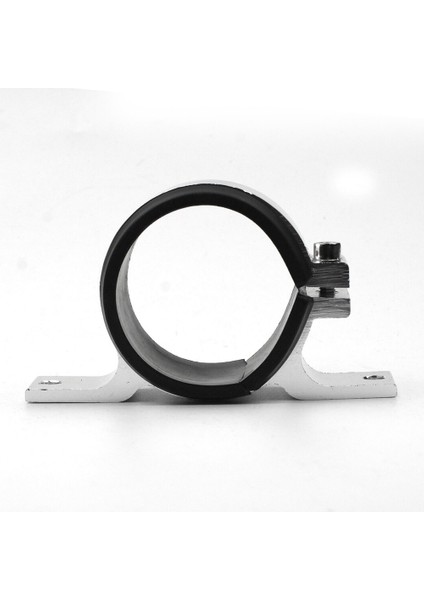 Gümüş 60MM Yakıt Pompası Tek Montaj Braketi Yakit Filtresi Harici Braket Kelepçe Beşiği 044 Bosch Için (Yurt Dışından)