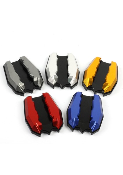 Motosiklet Kickstand Ayak Tabanı Desteği Yamaha Nmax XMAX300 V2 2020-2022 Ayak Yan Standı Uzatma Pad Plaka Gümüş (Yurt Dışından) fırsatları