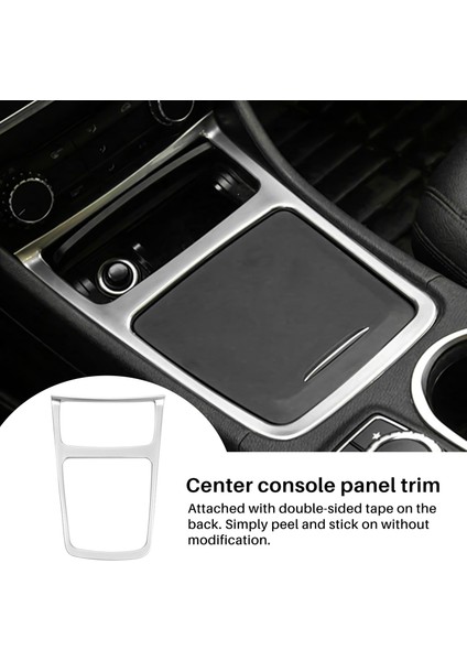 Merkezi Panel Saklama Kutusu Kapak Trim Için Mercedes Benz Gla Cla A Sınıfı A180 A200 W176 W117 Araba Şekillendirici Aksesuarları (Yurt Dışından)
