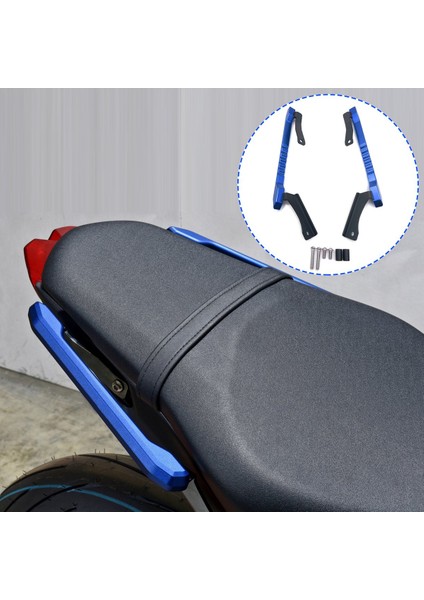 Motosiklet Yolcu Arka Kulp Koltuk El Kolu Banyo Tutamağı Ray Yamaha Mt-09 MT09 V3 2021-2023 Altın (Yurt Dışından) modelleri