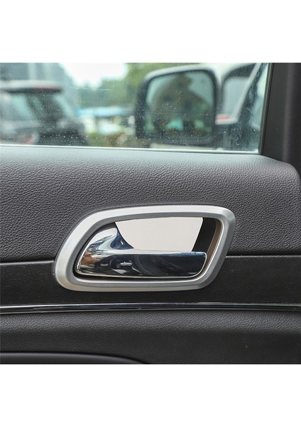 Iç Kapı Kolu Kase Kapağı Trim Etiket Iç Aksesuarları Dekorasyon Jeep Grand Cherokee 2011-2020 Için 4 Adet (Yurt Dışından) indirimleri
