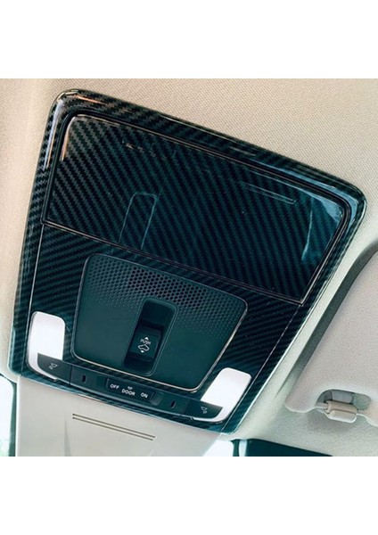 Araba Karbon Fiber Iç Ön Okuma Işığı Lambası Kapağı Trim Etiket Honda Cr-V Crv 2022 2023 (Yurt Dışından)