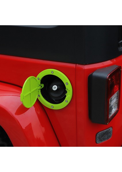 Gaz Kapağı Yakıt Kapısı Gaz Kapatma Başlığı Jeep Wrangler Jk ve Sınırsız Spor Rubicon Sahara 2007-2017 (Yeşil) (Yurt Dışından) modelleri