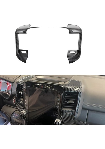 Araba Iç Merkezi Konsol Hava Çıkışı Dekoratif Çerçeve Dodge Ram 1500 Trx T-Rex 2023-PANO Hava Firar Çıkartmalar (Yurt Dışından) fiyatları