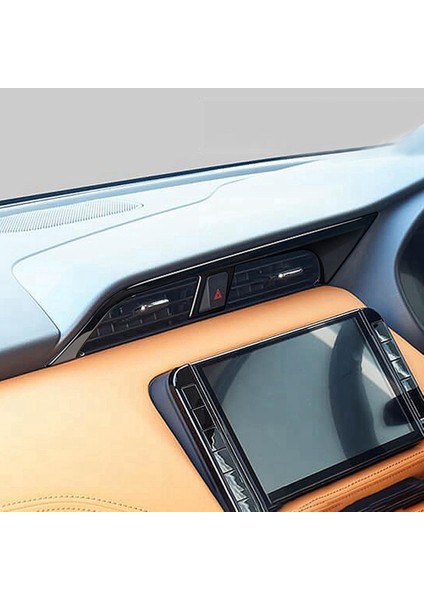 Rhd Araba Merkezi Konsol Hava Firar A/c Çıkış Çerçeve Kapak Trim Nissan Kısks E-Power 2021-2023 Siyah (Yurt Dışından)