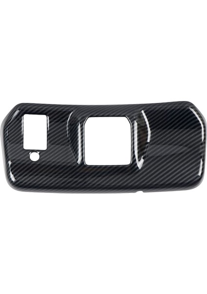 Ford F150 2021 2022 2023 Için Iç Dikiz Aynası Paneli Kapak Trim Aksesuarları - Abs Karbon Fiber (Yurt Dışından)