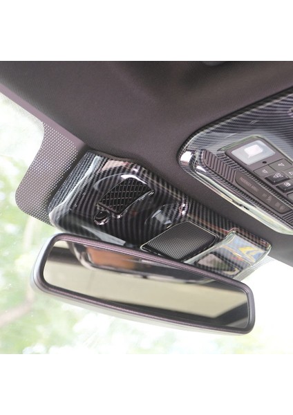 Ford F150 2021 2022 2023 Için Iç Dikiz Aynası Paneli Kapak Trim Aksesuarları - Abs Karbon Fiber (Yurt Dışından) indirimleri