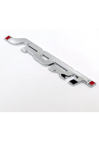 Spor Logo Amblemi Araba Gövde Çamurluk Rozeti 3D Etiket Metal Çıkartma Aksesuar Gümüş (Yurt Dışından) fırsatları