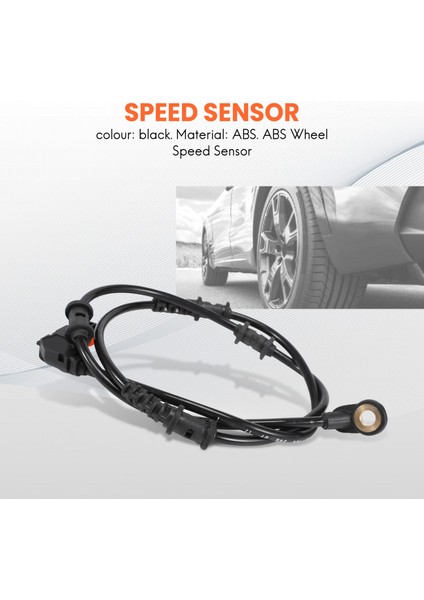 Set (4 Adet) Ön Arka Abs Tekerlek Hız Sensörü Mercedes-Benz Için W164 ML350 ML320 GL350 GL450 R350 1645400717+1645400917 (Yurt Dışından)