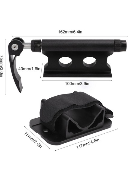 Araba Bisiklet Rafı Yol Bisiklet Mtb Portbagaj Hızlı Bırakma Bisiklet Montaj Braketi Sabitleme Klipsi Portbagaj Araba Rafı (Yurt Dışından)