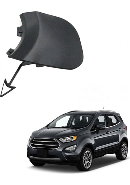 GN1517A989AW Araba Ön Tampon Çekme Kancası Kapağı Çekme Deliği Kapağı Römork Trim Kapağı Ford Ecosport 2018 2019 2020 (Yurt Dışından)