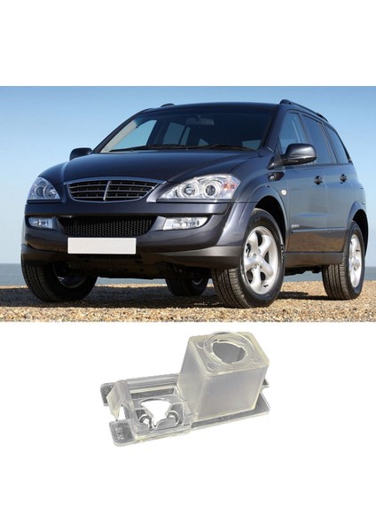 Araba Dikiz Kamera Braketi Plaka Işık Konut Montaj Ssangyong Stavic Rodius Rexton Kyron Korando Actyon (Yurt Dışından) indirimleri