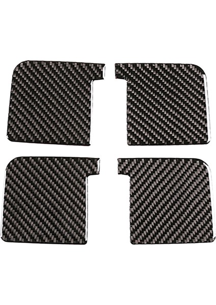 4x Araba Yumuşak Karbon Fiber Iç Kapı Kolu Kase Kapağı Trim Toyota-Tundra 2014-2018 Için (Yurt Dışından)