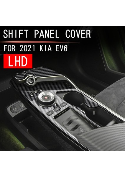 Adet Araba Karbon Fiber Merkezi Konsol Vites Paneli Su Bardağı Tutucu Dekorasyon Kapak Trim Kıa Ev6 2021 2022 Lhd (Yurt Dışından) fırsatları