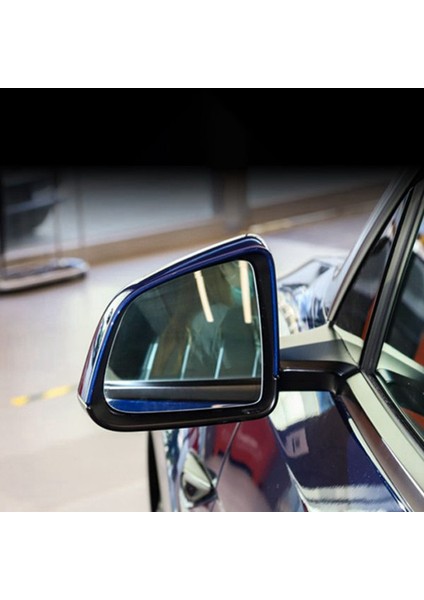 Tesla Model 3 Için Büyük Görüş Beyaz Lens Isıtma Su Geçirmez Araba Dikiz Aynası Isıtma Modifiye Geniş Açı Geri Vites (Yurt Dışından)