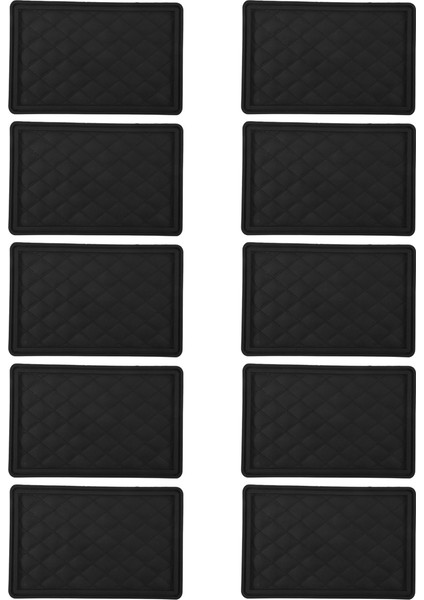 10 Adet 20X13CM Araba Kaymaz Mat Araba Cep Telefonu Kaymaz Mat Araba Dekorasyon Kaymaz Mat Malzemeleri (Yurt Dışından)