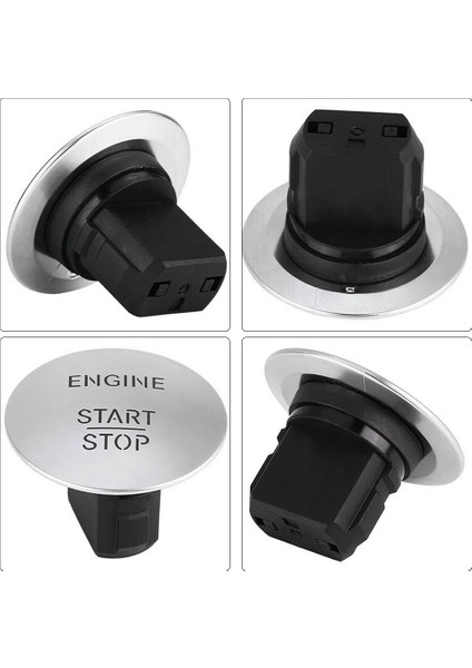 Mercedes-Benz Için Çalıştırma Düğmesine Basarak Anahtarsız Çalıştırma Motor Çalıştırma Durdurma Düğmesi (Yurt Dışından) indirimleri