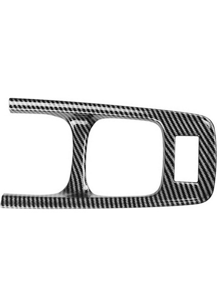 Araba Karbon Fiber Merkezi Konsol Su Bardağı Tutucu Dekorasyon Kapak Trim Çıkartmalar Toyota Aqua MXPK10 11 15 16 Serisi (Yurt Dışından)