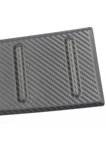 Tesla Model x 2022 2023 Için Arka Bagaj Eşiği Çubuğu Koruyucu Kapak Modelx Anti-Scratch Guard Karbon Fiber Desen Parçaları (Yurt Dışından)