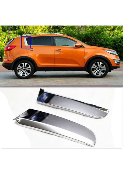 Kıa Sportage 2011-2016 Için Kapı Kemeri Krom C Sütunu Kapağı Garnısh Assy-Rr Dr 832803W010 Rh (Yurt Dışından)