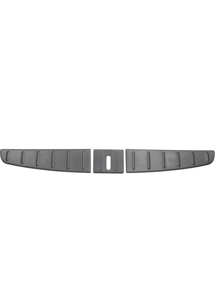 Tesla Model x 2022 2023 Için Arka Bagaj Eşiği Çubuğu Koruyucu Kapak Modelx Anti-Scratch Guard Karbon Fiber Desen Parçaları (Yurt Dışından)