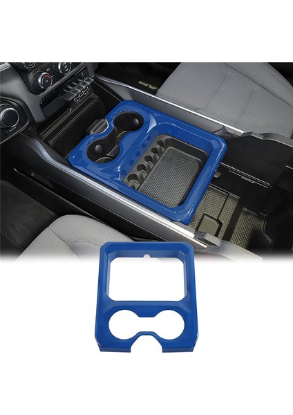 Orta Konsol Ön Kol Dayama Bardak Tutucu Paneli Kapak Trim Için 2019-2022 Dodge Ram 1500 2500 3500, Abs Mavi (Yurt Dışından) indirimleri