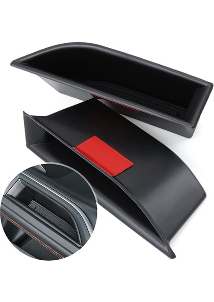 Ön Sıra Kapı Yan Saklama Kutusu Kolu Kol Dayama Telefon Konteyner Peugeot 3008 Gt 5008 2016 2017 2018 (Yurt Dışından) modelleri