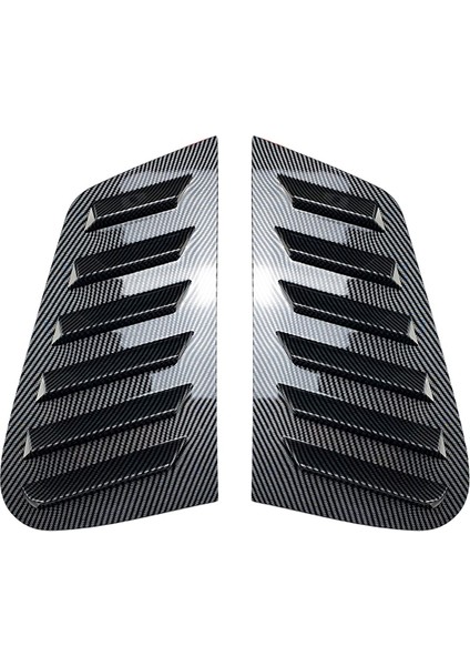 Araba Karbon Fiber Desen Arka Camlar Üçgen Panjur Kapağı Çıkartmalar Vw Golf 4 Için Mk4 1997-2006 Araba Styling Kapak (Yurt Dışından)