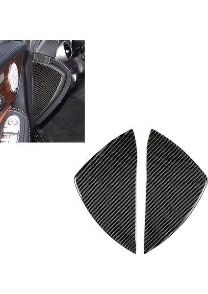 Mercedes-Benz C-Class W205 2007-2013 Için Karbon Fiber Araba Ön Kapı Oluk Etiket Trim (Yurt Dışından)