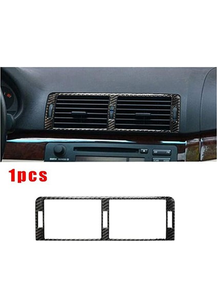 1 Adet Hava Firar Trim Otomatik Karbon Fiber Konsol Hava Firar Etiket Trim -Bmw 3 Serisi E46 98-05 (Yurt Dışından)