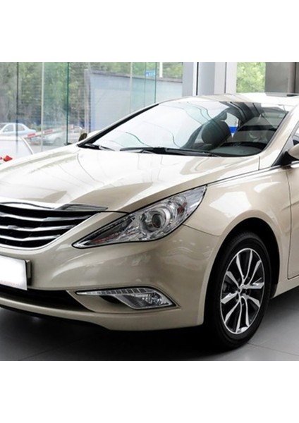Far Camı Hyundai Sonata 2011 2012 2013 2014 Kafa Işık Lambası Kapağı Değiştirme Ön Araba Işık Otomatik Kabuk Sol (Yurt Dışından) modelleri
