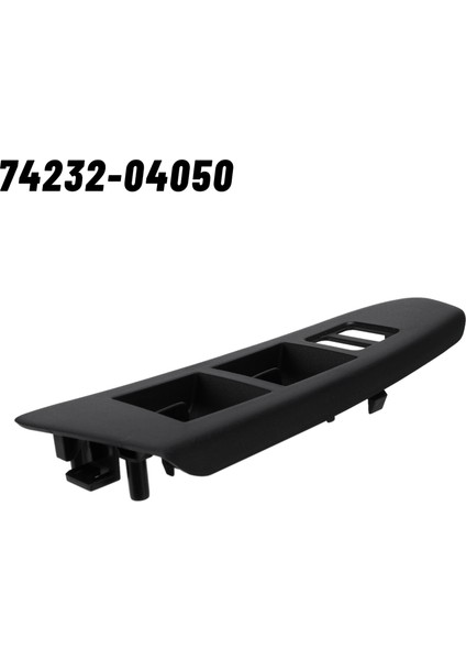 Araba Kabin Sol Ana Elektrikli Cam Anahtarı Çerçeve Trim Toyota Tacoma 4d 2012-2015 74232-04050 74202-04040 (Yurt Dışından) modelleri