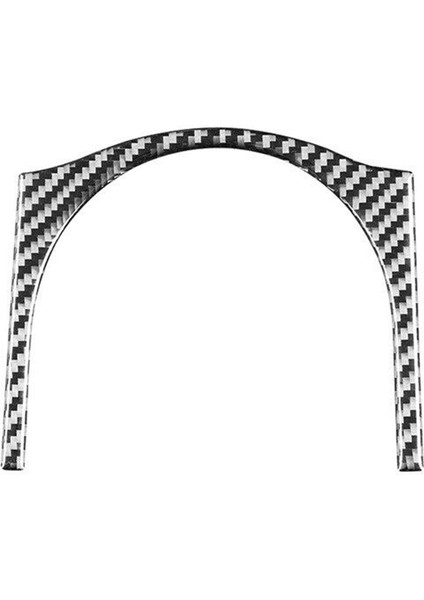 Toyota Prius 2009-2015 Için Karbon Fiber Konsol Su Bardağı Tutucu Kapak Trim Iç Etiket Aksesuarları (Yurt Dışından)