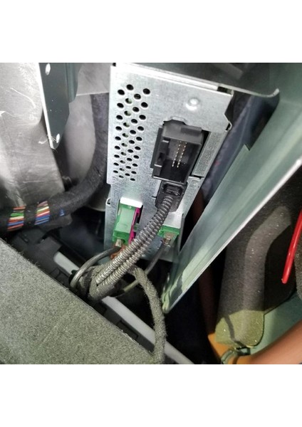 12 V Mmı 2g Araba Bluetooth Aux Kablosu Adaptörü Müzik Ses Mikrofon Q7 A6 A8 2006-2008 J523 Sadece Av1 Av2 Modu Için (Yurt Dışından)