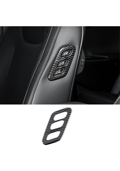 Hyundai Palisade 2022 2023 Için Araba Koltuğu Ayar Anahtarı Düğmesi Paneli Kapak Trim Etiket Aksesuarları Abs Karbon Fiber (Yurt Dışından) fiyatları
